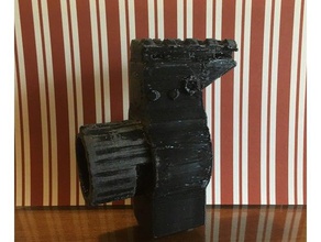 nerf desolator n-strike barrel adapter mod toys & games gun solution 3d print model - Mito3D