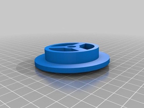 centrador bobina La impresión en 3d a8 a6 anet a8c bobinado bobine filamento porta ratyfu soporte bobinas 3d print model - Mito3D