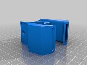 bigbooster fanduct 3d printer accessories 40mm fan mount duct hotend 3d print model - Mito3D