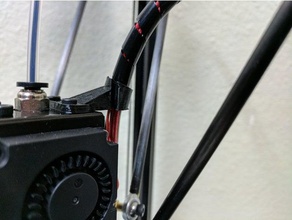 anycubic kossel arnés de cables la corte Impresora 3d accesorios alambre soporte 3d print model - Mito3D
