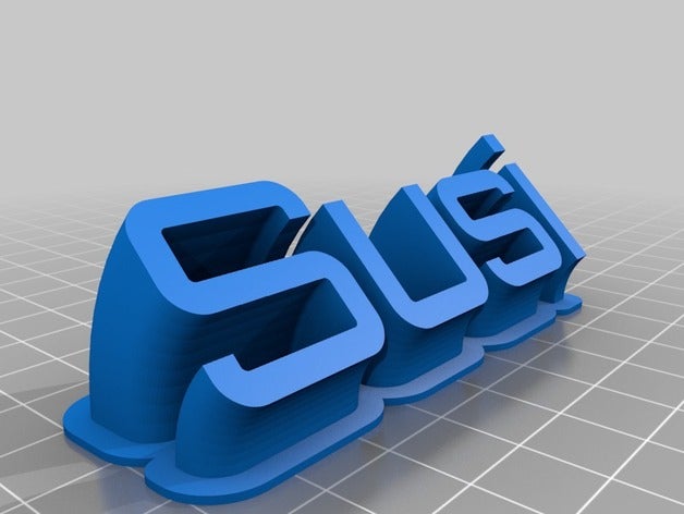 susi office customized 3D print model - Mito3D