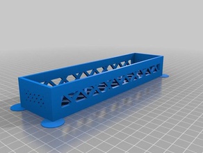 bob tray 2 containers customized 3d print model - Mito3D