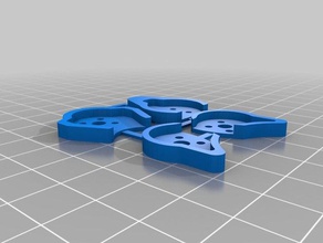 tomoquads trident-Motorschutz hobby 3d print model - Mito3D