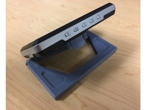backup camera gps dash mount-console diy mount 3d print model - Mito3D