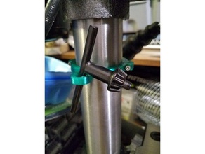 porto de frete imprensa broca chuck titular porta-ferramentas & caixas chave prensa perfuração ferramentas 3d print model - Mito3D