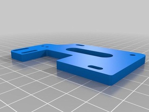 anet a8 - z limit fan support 3d printer parts 3d print model - Mito3D