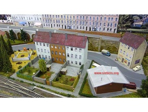 valla del jardín de la puerta hobby ho escala jan sieber los trenes modelo paisaje siebwalde 3d print model - Mito3D