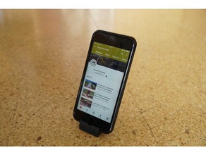 iphone kılıf standı 3d baskı tutucu iphone6s artı 6 plus telefon dur 3d print model - Mito3D