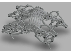 strandbeest Roboter in der Robotik 3d print model - Mito3D