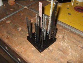 stichs geblatthalter gabarito da lâmina de serra do stand porta-ferramentas & caixas porta-lâmina jigsaw 3d print model - Mito3D
