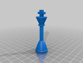 king 3d printing 3d print model - Mito3D