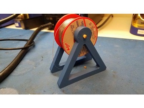 Tel biriktirme tutucu tek diy boncuk zincir bağcık bağlama standı lehim makara 3d print model - Mito3D