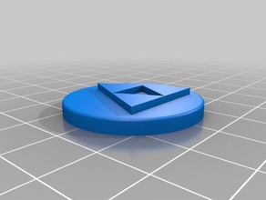 triforce pog 3d printing legend zelda 3d print model - Mito3D