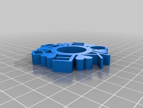 benutzerdefinierte becker Herz-spinner Spielzeug & Spiele kundengebundene 3d print model - Mito3D