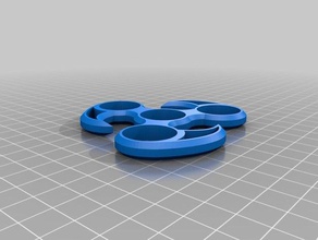 talon spinner juegos y juguetes fidget 3d print model - Mito3D