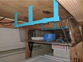 guide recuperato frigorifero cassetto organizzazione banco di lavoro 3d print model - Mito3D