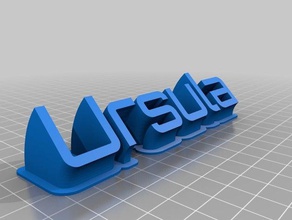 ursula office personalizado 3d print model - Mito3D