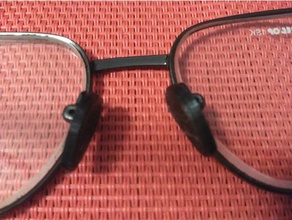 sujeci n gafas con puente nariz - fixing glasses nose bridge betaurrekoak 3d print model - Mito3D