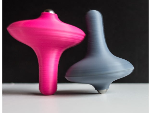 spinning top mechanical toys 3D print model - Mito3D