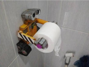 Wande WC-Papier-Halter Bad Gewebe-Halter Gewebe Aufhänger WC papaer-Halter 3d print model - Mito3D