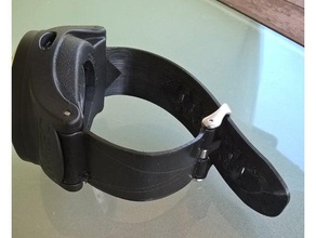 diving computer strap sport & outdoors wristband 3d print model - Mito3D