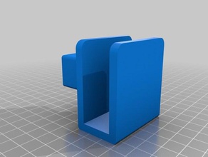 Klammer-19 mm Welle Werkzeugmaschinen Klemmen fpv monitor-Halter monitor stand 3d print model - Mito3D