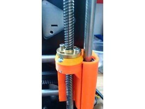 adapter lead screw 22 25 mm prusa i3 3d printer parts rework steel 3d print model - Mito3D