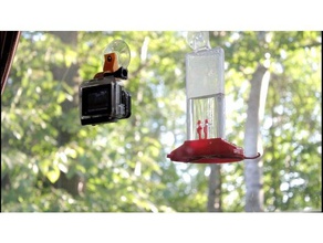 gopro Fenster montieren Kamera Saugnapf mount 3d print model - Mito3D