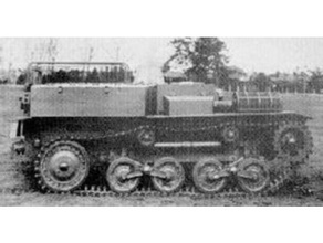 type 98-da des véhicules japon le réservoir transporteur l'arme ww2 la seconde guerre mondiale 3d print model - Mito3D