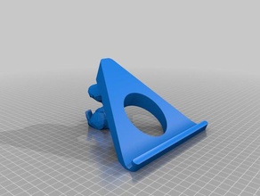 dino laptop stand gadgets 3d print model - Mito3D
