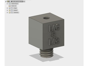 m6 m3 conversor Impresora 3d accesorios 3d print model - Mito3D
