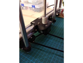 hypercube evolution timingbelt loop tensioner 3d printer accessories belt timing 3d print model - Mito3D