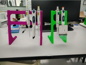 pipette stand biology 3d print model - Mito3D