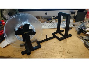 cube 3 3d printer filament rewinder bigger spool accessories 3dsystems cartidge 3d print model - Mito3D