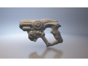 rozerad pistol mea sculptures 3d print model - Mito3D