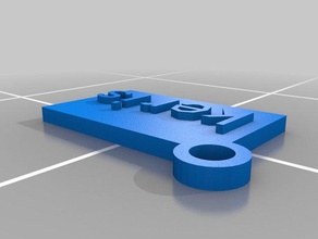 keris portachiavi accessori su misura 3d print model - Mito3D