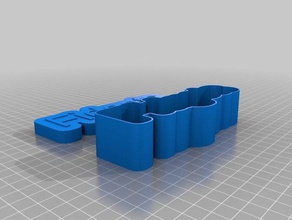 mi texto personalizado boxfidgets juegos y juguetes 3d print model - Mito3D