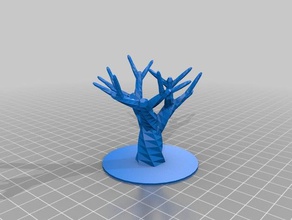 lizard gabbia albero modelli su misura 3d print model - Mito3D