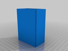 3d barra retangular dobrável caso v1-1 20170804-11586-vlur90-0 3d print model - Mito3D