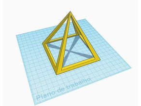 pyramid without core 3d printing tests 3d print model - Mito3D