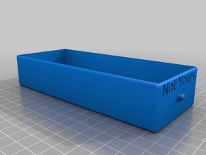 my customized cc - ekobots storage drawer tool holders & boxes 3d print model - Mito3D