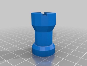 simple chess set 3d printing pieces 3d print model - Mito3D