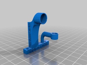 Kabel-filament guide test v 01 ctc i3 presa 3d-drucken 3d print model - Mito3D