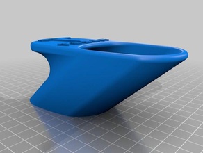 tesla-Wand-Anschluss Kabel-organizer 108 - Organisation 3d print model - Mito3D