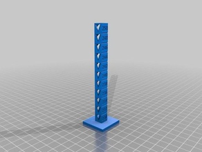 petg temp calibration tower 3d printing tests customized 3d print model - Mito3D