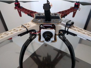 ccd cmos camera mount f450 rc plane hobby drone fpv 3d print model - Mito3D