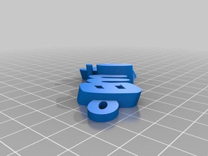 emily özelleştirilmiş amabz benim Anahtarlık 3d print model - Mito3D