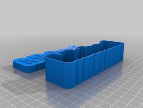 mi texto personalizado boxmichael juegos y juguetes 3d print model - Mito3D