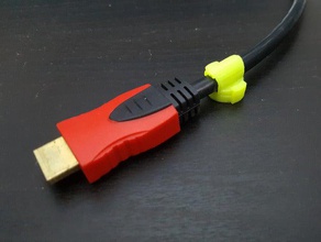 magnético del soporte cable personalizables organización de gestión cables personalizador el imán openscad 3d print model - Mito3D