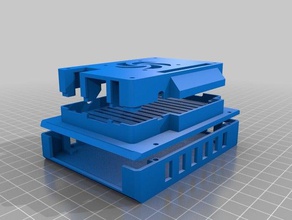 turuncu pi pc nas durumda elektronik kasa 3d print model - Mito3D